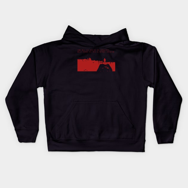 Some will see this as the Apocalypse Kids Hoodie by RAdesigns